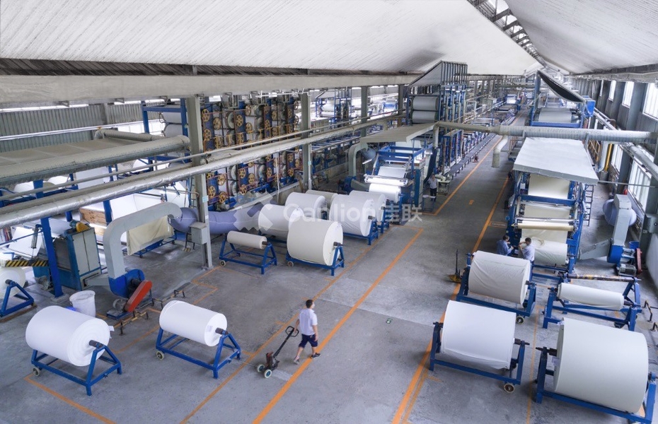 Mianyang Jialian printing and dyeing Co., Ltd. निर्माता उत्पादन लाइन